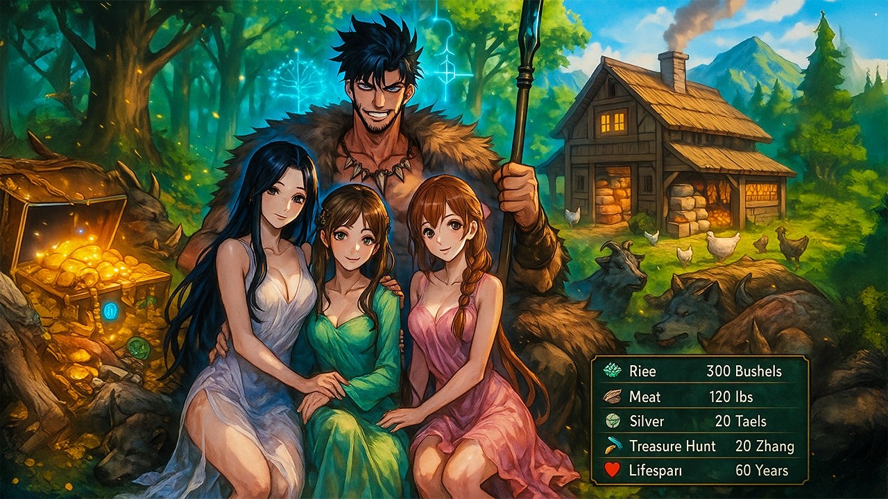 Over 30, Hungry and Alone, But 3 Wives From Government Awakened Treasure System To Build Empire