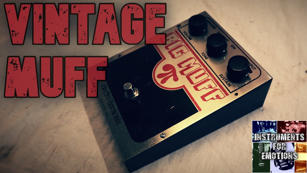 BIG MUFF weed Custom Modifid  ビッグマフ　ウィード Big Muff Voigt-Kampff mods - Wrought Iron Leather and Effects