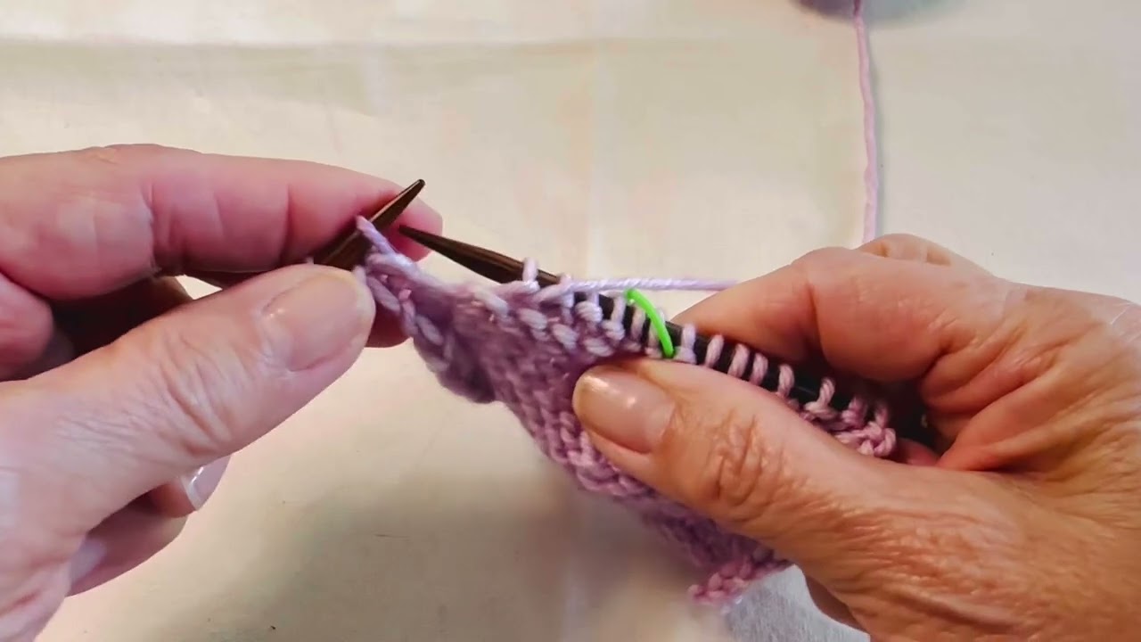 Accidentally twisted knit stitches in Eastern Combined Knitting