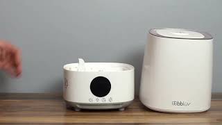 bbluv - Umidö - 4-in-1 Ultrasonic Humidifier & Air Purifier, Aroma Diffuser