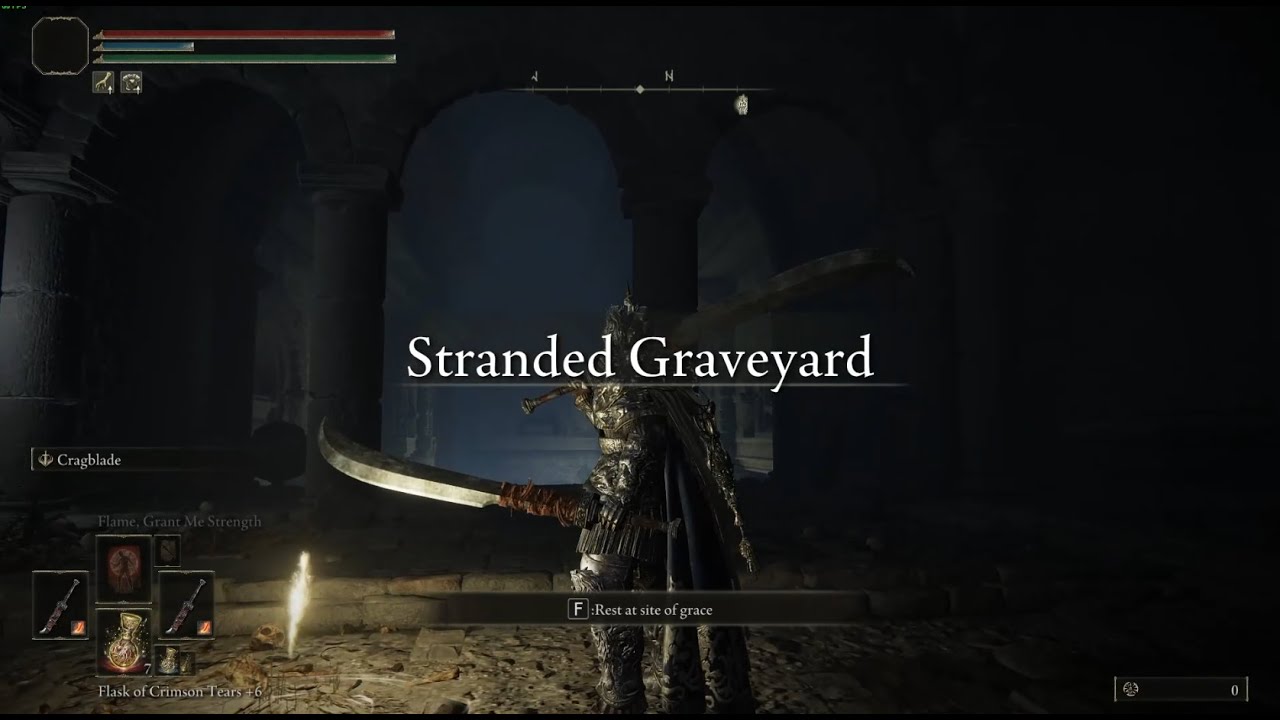 How to Beat Stranded Graveyard (Dragon Communion Seal + Erdtree's Favor Talisman + Golden Seed)