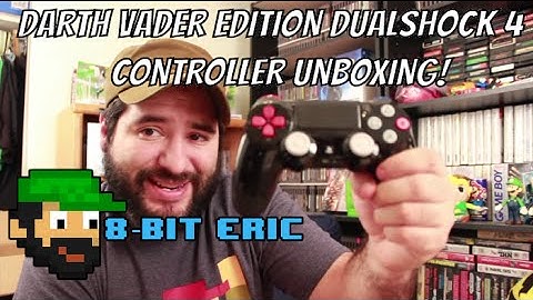 RARE Darth Vader DualShock 4! (Limited Edition PS4 Controller Unboxing)