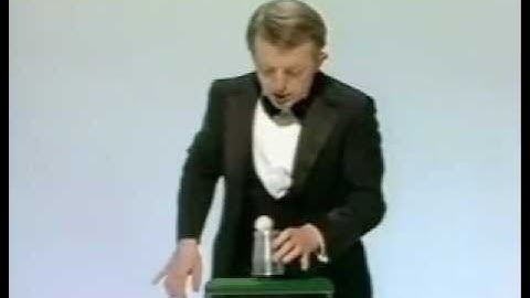 The Legend Paul Daniels Chop Cup Routine