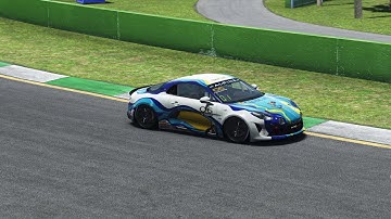 rFactor 2 Mills Inner Loop C Alpine A110 CUP 1:12:583