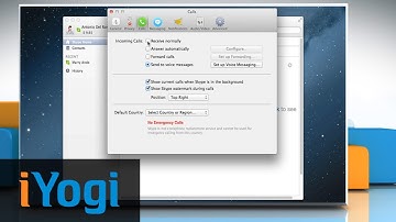 Turn off Voice Messaging in Skype® for Mac® OS X™