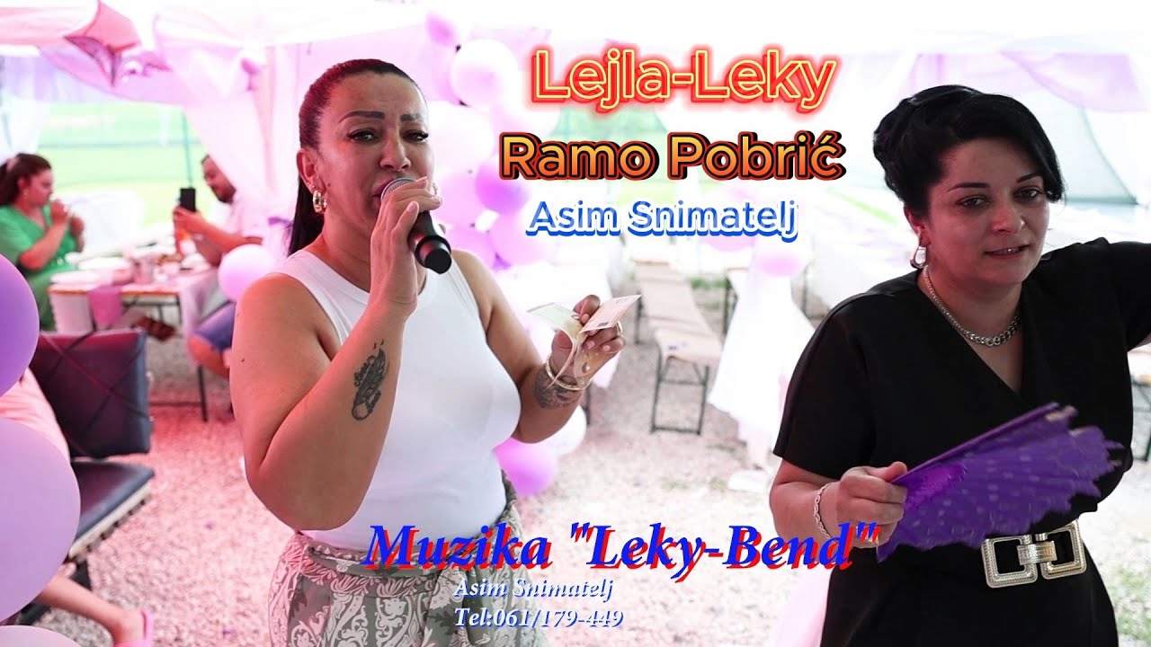 Lejla Leky Pokazala da se može pjevati  pod šatoron na +40 stepeni Asim Snimatelj