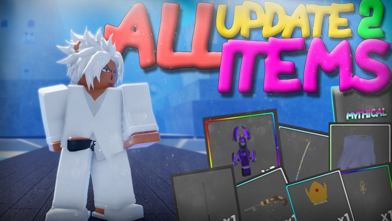 Every Item In update 2 Grand Piece Online - Roblox Grand Piece