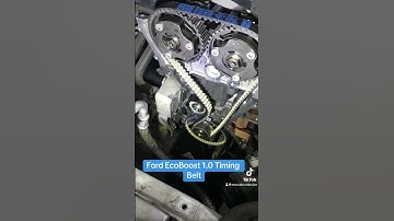 Ford EcoBoost 1.0-Cinghia distribuzione-replacement timing belt #ford#ecoboost #mechanic #automobile