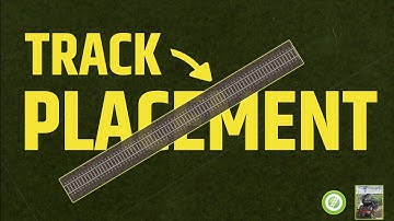 Placing Tracks in TSRE 5 - Beginner