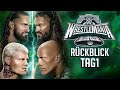 WWE WrestleMania 40 Tag 1 RÜCKBLICK / REVIEW image