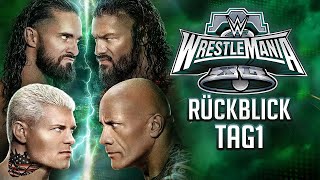 Thumbnail for WWE WrestleMania 40 Tag 1 RÜCKBLICK / REVIEW