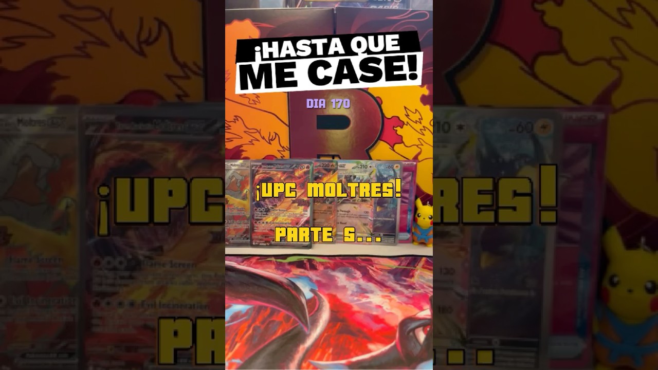 ¡UPC MOLTRES! Un pack pokemon al dia - dia 170 
