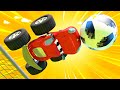 Детские мультики с грузовиками - Спецвыпуск к Чемпионату Мира по Футболу: Кубок Города Монстр Траков