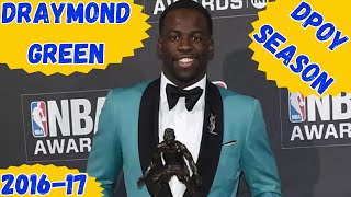 Draymond Green - 2016-17 NBA Defensive Player of the Year
