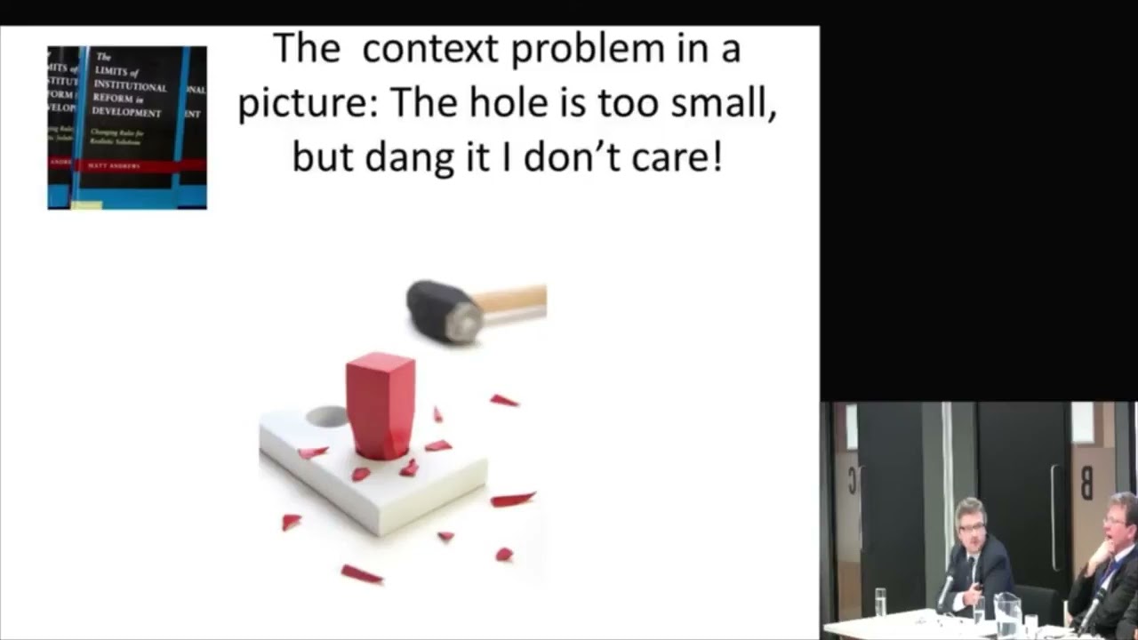 Matt Andrews  The Limits of Institutional Reform in Development