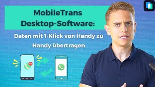 Daten mit 1-Klick von Handy zu Handy übertragen - MobileTrans Desktop-Software screenshot 1
