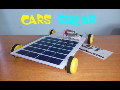 [Tutorial] Cars Powered By Solar Energy, How To Make Car Solar