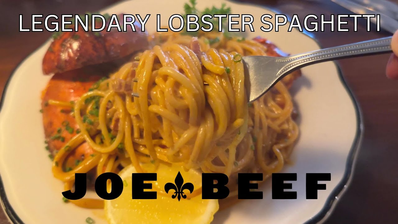 Trying Canada's Most Famous Restaurant - Joe Beef Review - YouTube