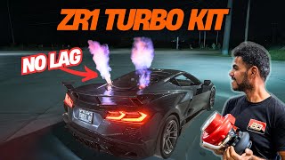 C8 Corvette TOP MOUNT Twin Turbo kit! Build and DYNO! 1200HP Build!