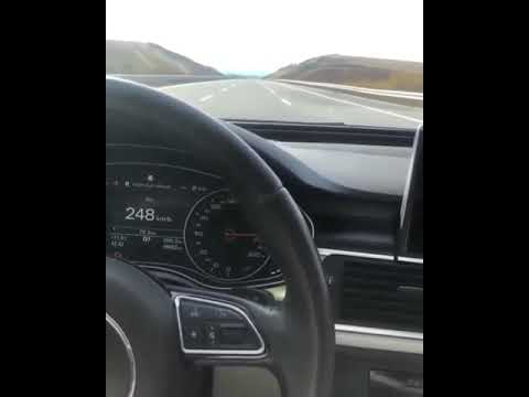 Audi 250 Km/S hız snap gündüz HD araba snapleri