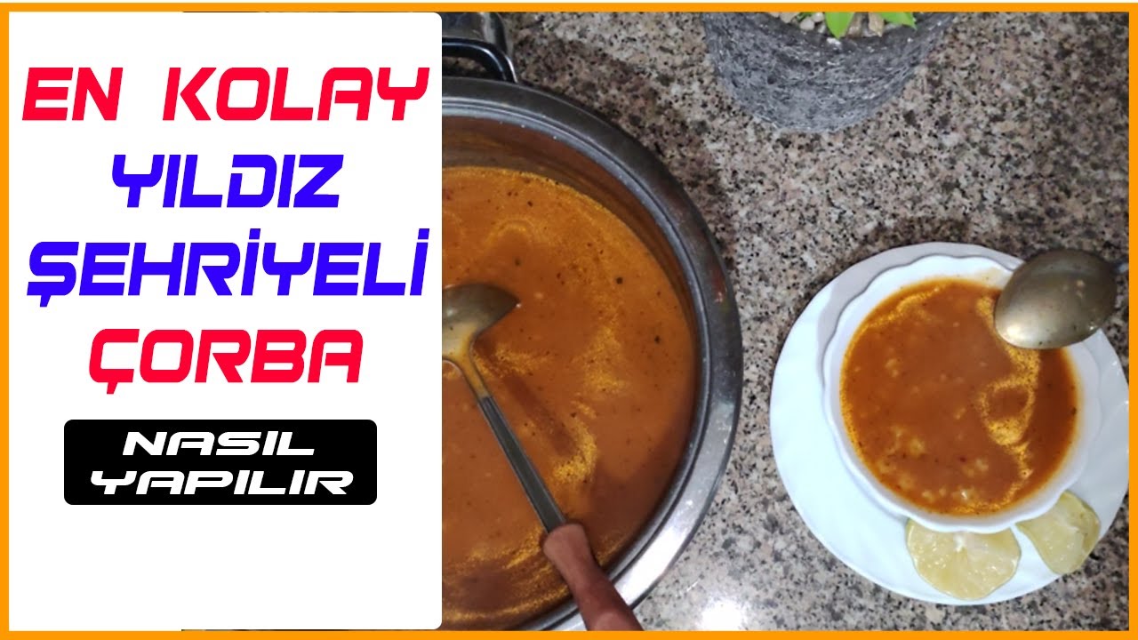 Yıldız şehriye çorbası tarifi, yıldız şehriye çorbası nefis yemek tarifleri,  çorba tarifleri,