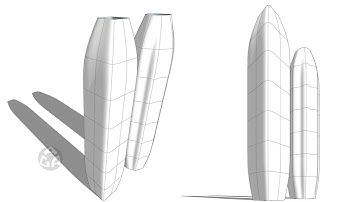 3d modeling Concept 1809 by AGR Studio using Sketchup