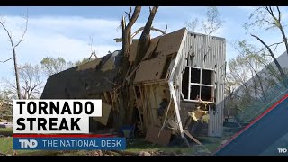 Tornado streak: Deadly storms leave path of destruction across the US