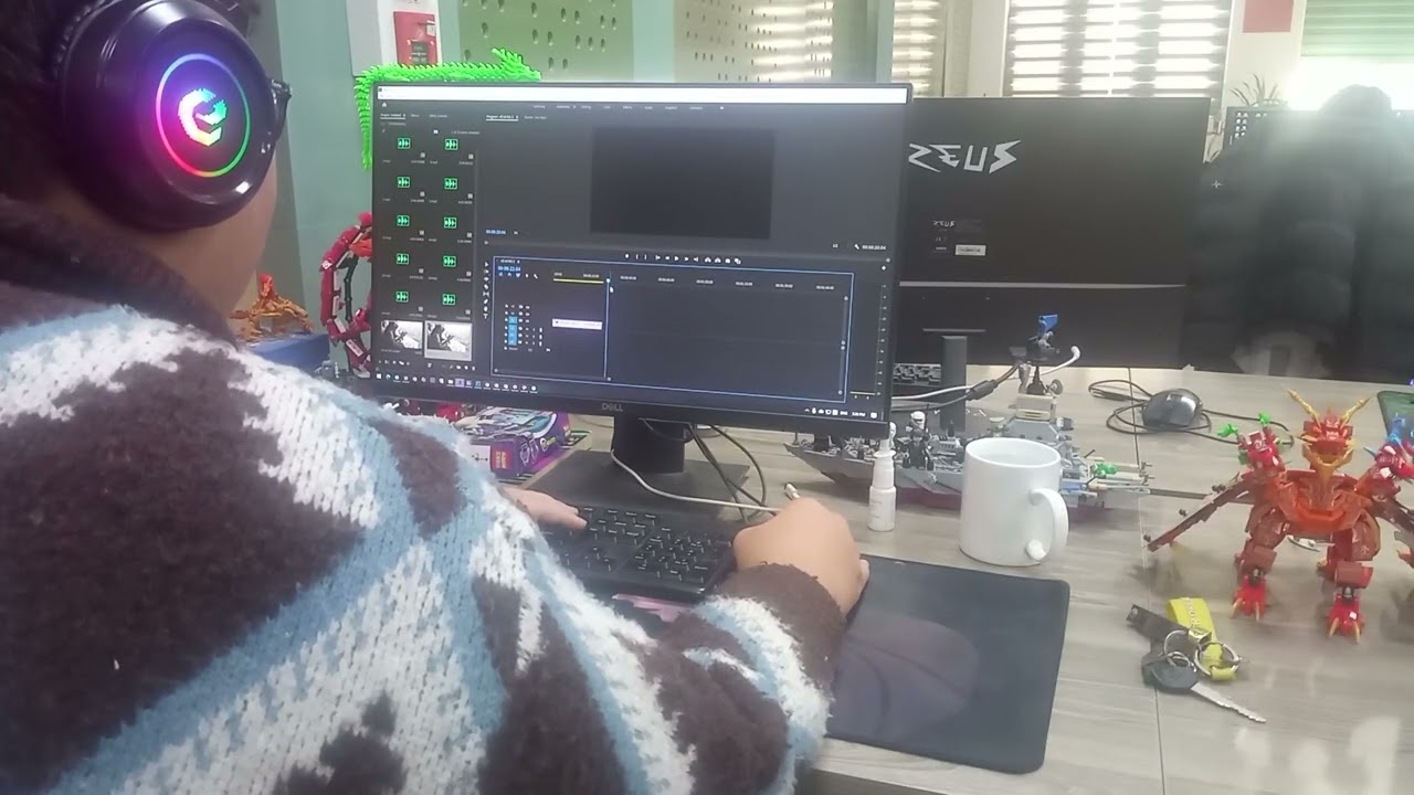 The making of a video on the Future Arabic Techno channel - Unique behind the scenes