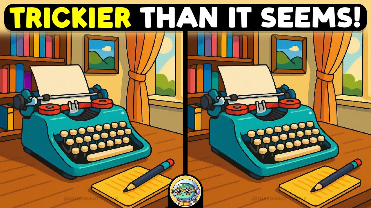 🐢🧩 Spot the Difference Challenge | Find Every Difference!🐢🧩 | Quizonaut Turtle