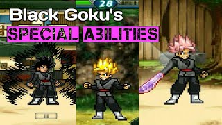 Ultra Anime Champions - All Black Goku's special abilities screenshot 2