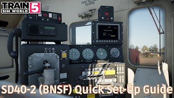 SD40-2 BNSF - Quick Set-Up Guide - #TrainSimWorld5