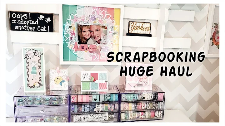 Scrapbook Haul & Organization Tips - Come See!
