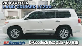 BFGoodrich Ko2 285/60 R18 on Toyota Land Cruiser LC200 @ RNH Tire Supply