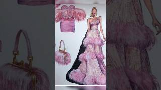 Barbie sketch art instadraw drawing tiktok trending reels