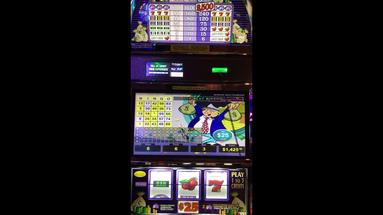 VGT Slots 25 Mr. Money Bags High Limits High Stakes My Playing Scares