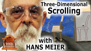 Hans Meier demonstrates the techniques he uses to make several of his favorite 3 dimensional objects on a scroll saw. Recorded 