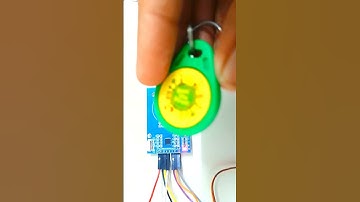 RFID sensor door lock || #shorts #arduino #code