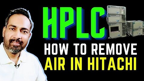 # 1 Most Common Problem in HPLC: Air Bubble in the Pump | hindi