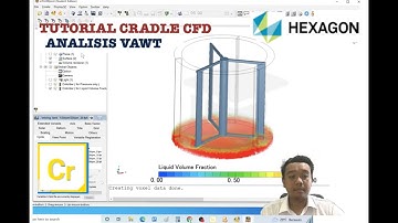 Analisis transient Mixing tank: Tutorial Cradle CFD (Hexagon)
