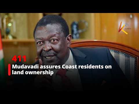Mudavadi assures Coast residents on land ownership