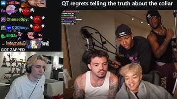 xQc Reacts to QTCinderella Regretting Telling the Truth About Hasan Lying about the Shock Collar
