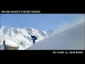 On Her Majesty's Secret Service  4.Ski Chase  女王陛下の007 スキー大追跡