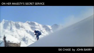 On Her Majesty's Secret Service  4.Ski Chase  女王陛下の007 スキー大追跡
