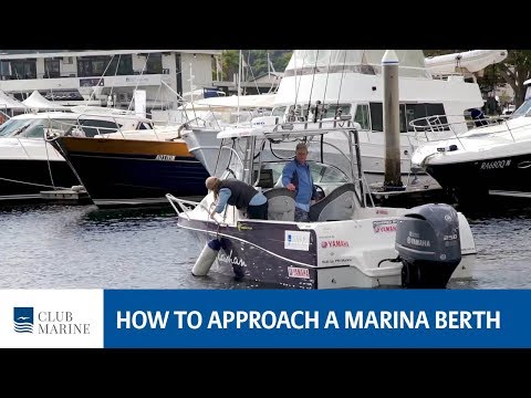 How to approach a marina berth with Alistair McGlashan | Club Marine