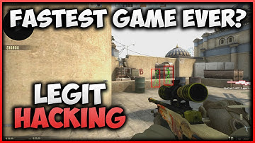 CS:GO - Legit Hacking | Fastest game ever? | Unity Hacks