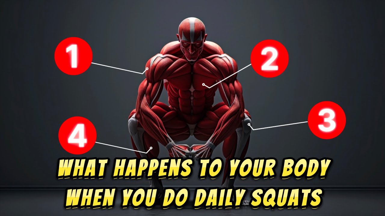 Doing Daily Squats Can Change More Than Just Your Legs | See How
