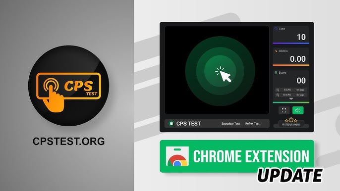 CPS Test - Check Clicks per Second – Get this Extension for