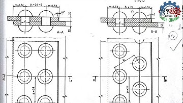 MACHINE DRAWING MALAYALAM,double riveted lap joints,chain,zigzag type