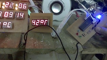 Mạch cảm biến nhiệt độ DS18B20 + 8051 Chuẩn - chipkool