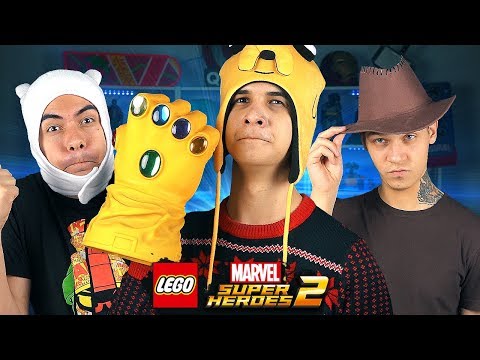 Видео: ДРУЗЬЯ в LEGO Marvel Super Heroes 2!